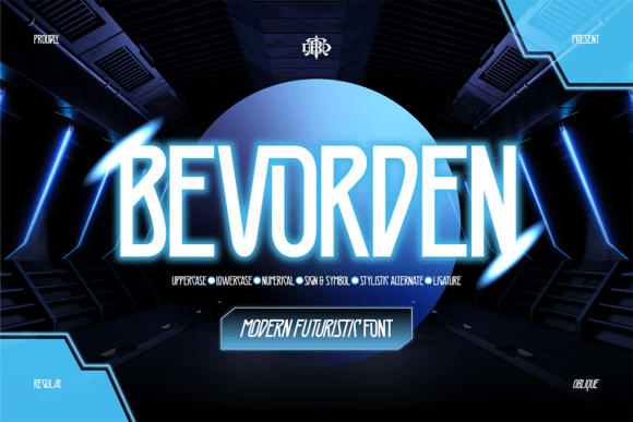 Bevorden: A Modern Typeface for Future-Focused Design