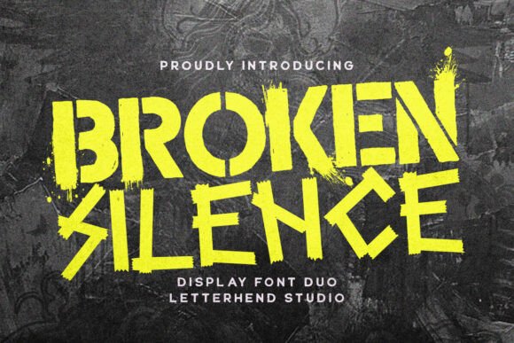 Broken Silence: Unleashing Raw Urban Energy in Your Designs