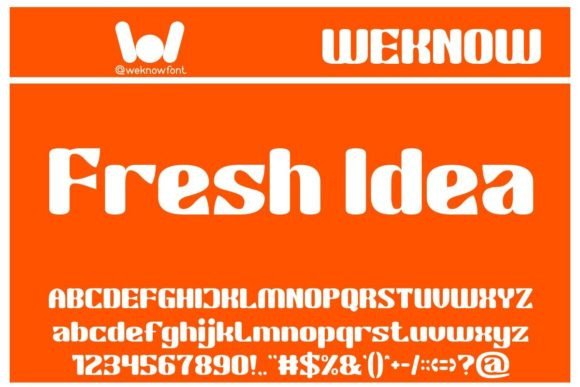 Fresh Idea: A Typeface for Modern Branding