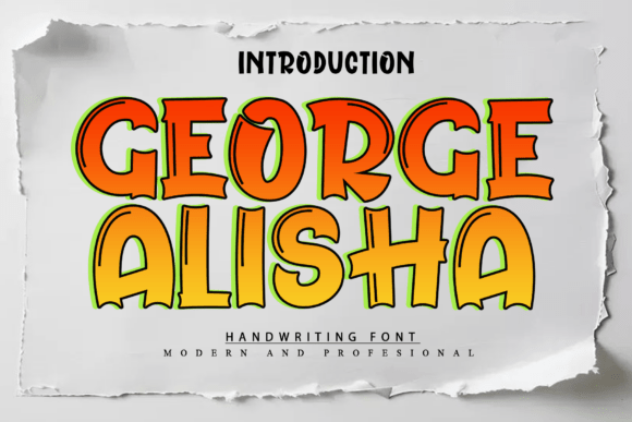 George Alisha: A Font That Radiates Joy and Energy