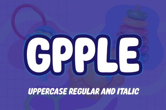 Gpple: The Gothic Cartoon Font for Bold Titles