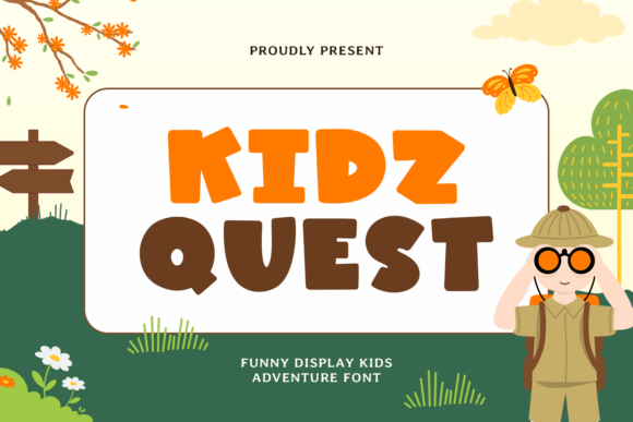 Kidz Quest: A Typeface That Sparks Adventure