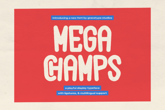 Mega Champs: The Font That Brings Victory to Your Visuals