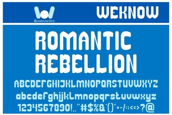 Romantic Rebellion: The Audacious Display Font