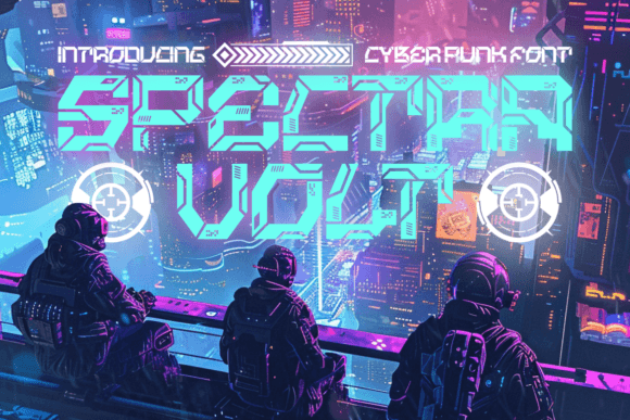 Spectra Volt: A Cyberpunk Font for Digital Frontiers