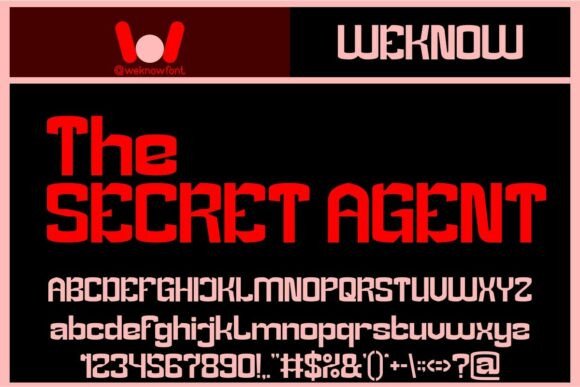 The Secret Agent: A Typestyle for Future-Forward Identities