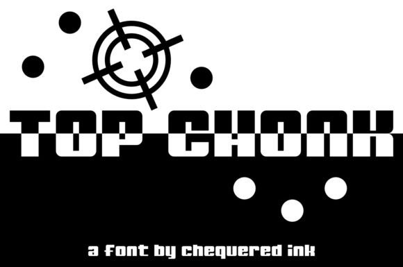 Top Chonk: The Hand-Crafted Font for Your Boldest Ideas