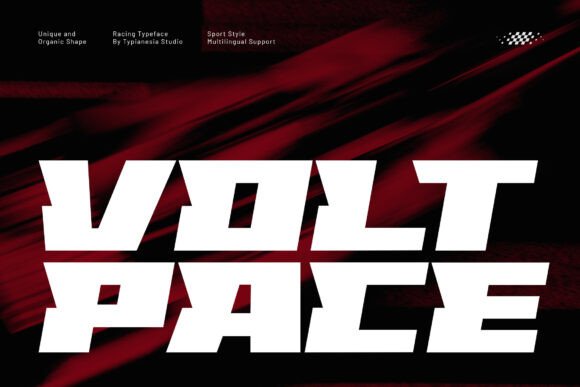 Voltpace: The High-Impact Font for Racing & Tech Brands