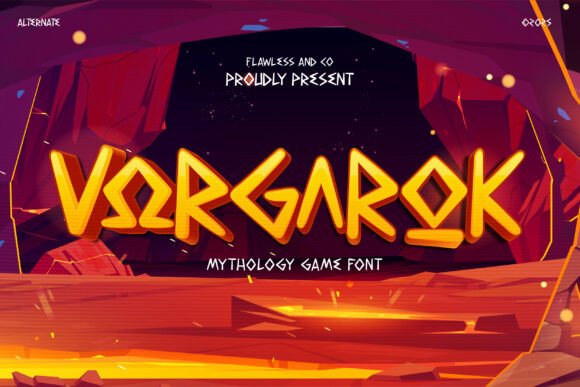 Vorgarok: The Bold Typeface for Legendary Designs