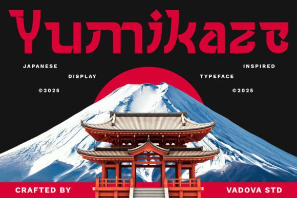 Yumikaze: A Modern Typeface with Japanese Soul